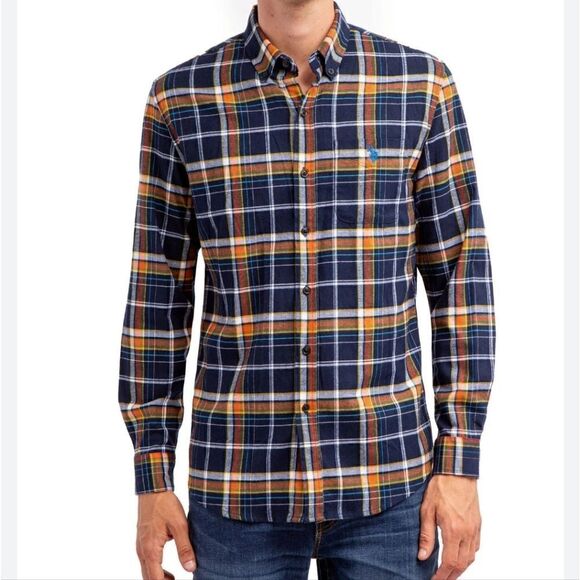 U.S. Polo Assn. Long Sleeve Button Down Shirt - Picture 1 of 8